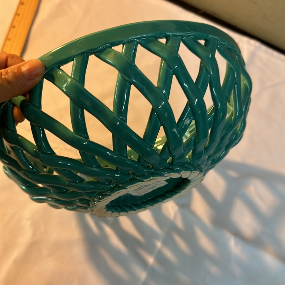 Ceramic basket - Picture 7 of 12